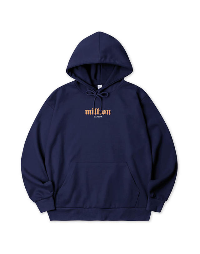 밀리언데이 MILLION 333 HOODIE 착용컷