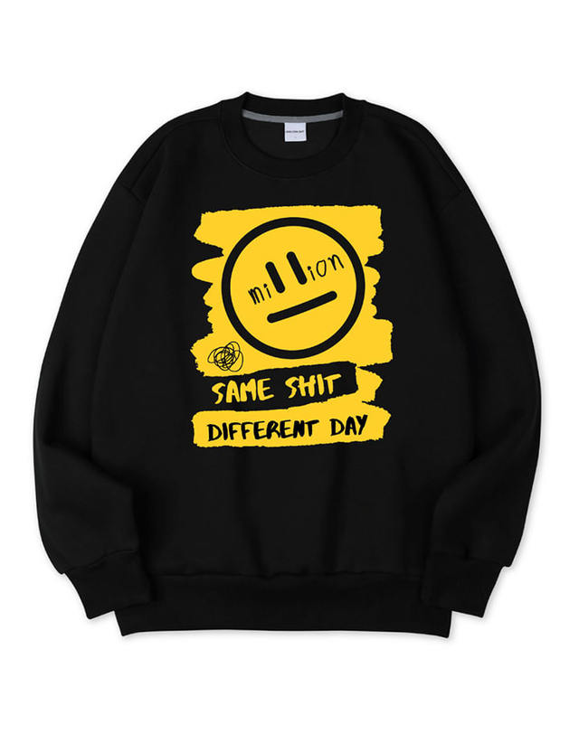 밀리언데이 MILLION SAME SWEATSHIRT 착용컷