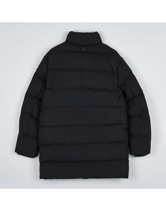 엠포리오아르마니 [엠포리오 아르마니] FW25 남성 하이칼라 퀄팅 패딩 8N1LA5 1NLRZ 0999 착용컷