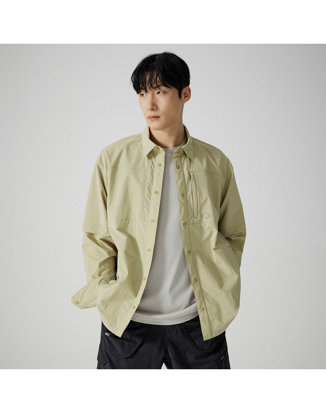 제로그램 루비콘 디테쳐블 셔츠 2종 착용컷