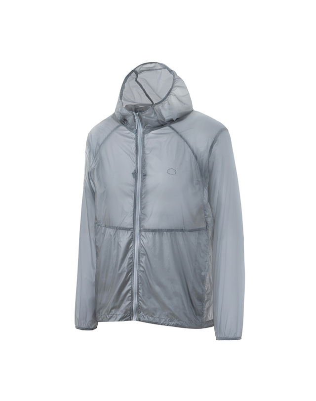 제로그램 라모나 제로웨이트 홑겹 자켓 3종 그레이 착용컷