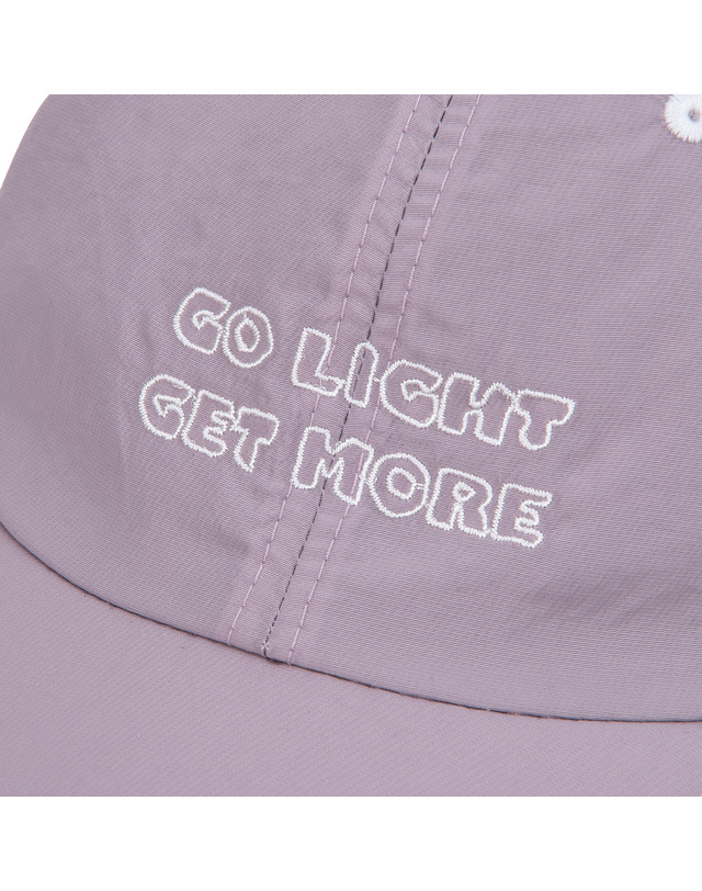 제로그램 GO LIGHT GET MORE 스트링 캡 핑크 착용컷