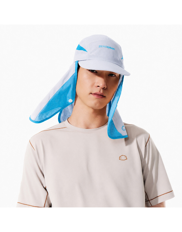 제로그램 캄포 트레일 벤틸레이션 쉐이드 캡 그레이 착용컷