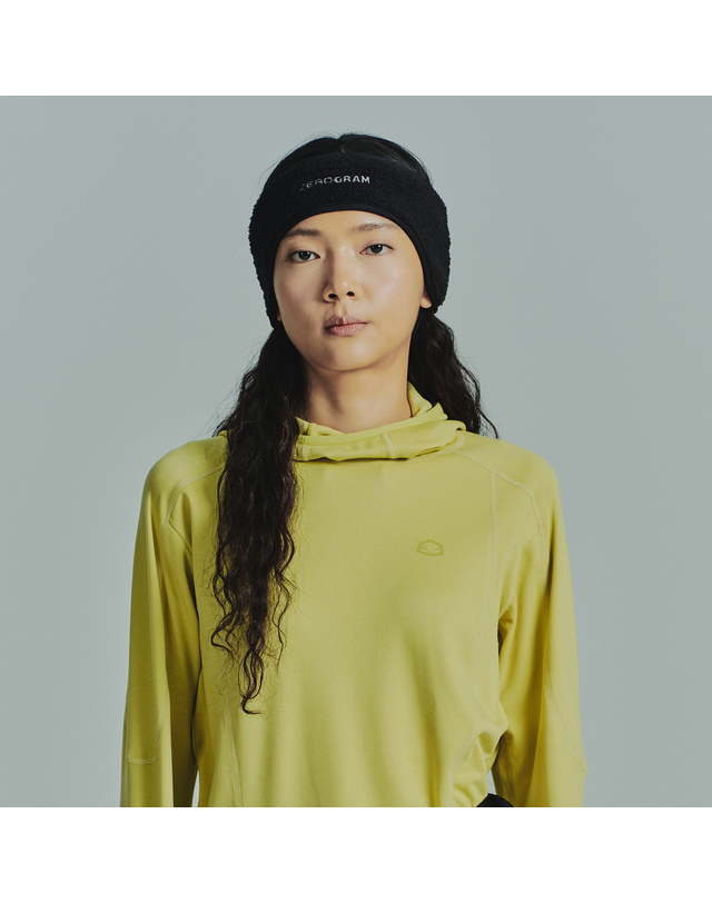 제로그램 액티브 이볼브® 리버시블 헤어밴드 블랙 착용컷