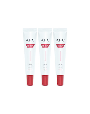 AHC 풀 리프트 아이크림 포 페이스 12ml 3개