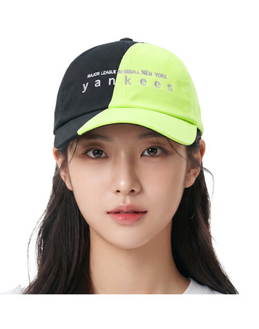 MLB 공용 하프 앤 하프 커브조절캡 32CPKF811-50G