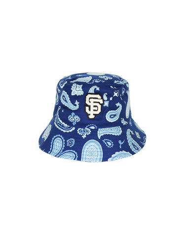 MLB 공용 페이즐리 버킷햇 3AHT01633-14INS