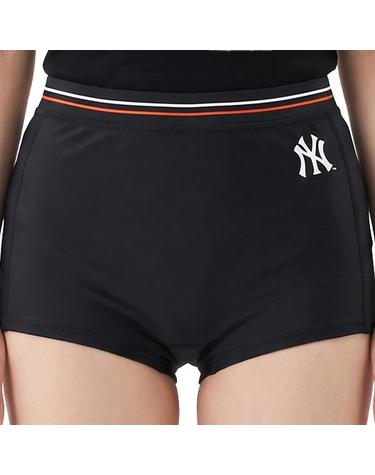 MLB 여성 스트라이프 워터 사각 숏팬츠 31SWSH831-50L