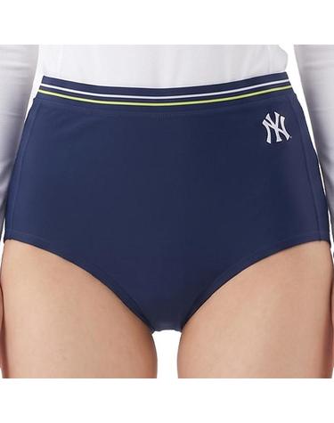 MLB 여성 스트라이프 워터 사각 숏팬츠 31SWSH831-50N