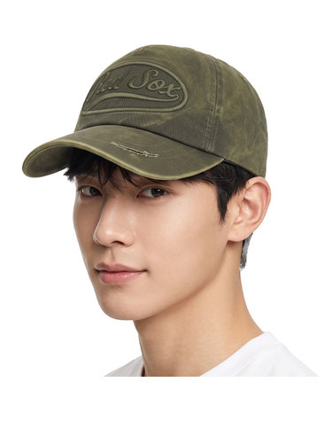 MLB 공용 빈티지 톤톤 컬시브 볼캡 3ACPV135N-43KAD
