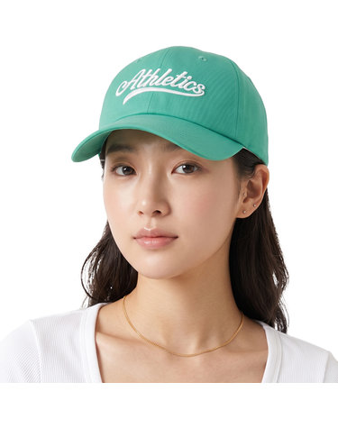 MLB 공용 컬시브 레터링 언스트럭쳐 볼캡 3ACPVL34N-51GNL