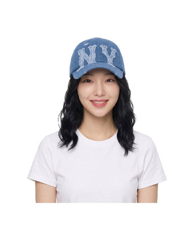 MLB 공용 데님 쿠퍼스 언스트럭쳐 볼캡 3ACPD045N-50INS