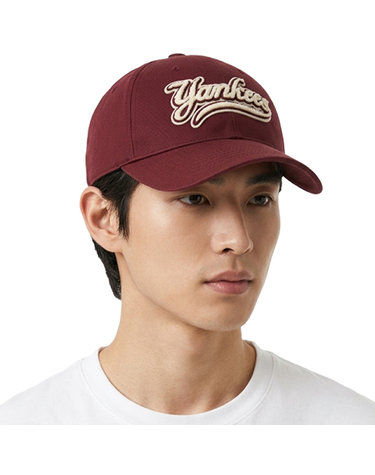 MLB 공용 컬시브 부클 로고 볼캡 3ACPVF04N-50BDS