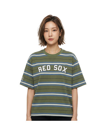 MLB 공용 데님라이크 빅럭스 반팔티 3ATSV0353-43KAL