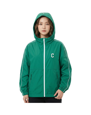 MLB 공용 스포티브 파이핑 레터링 바람막이 3AWJV0743-45GNS