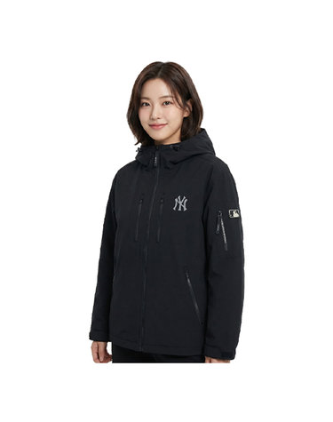 MLB 공용 고프코어 메가로고 2L 바람막이 3AWJB0351-50BKS