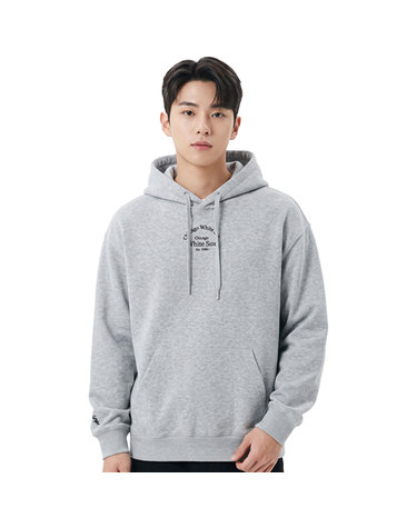MLB 공용 레터링로고 오버핏 후드티 3AHDB0251-44MGS