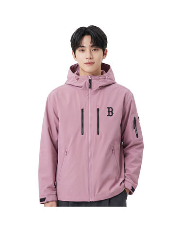 MLB 공용 고프코어 메가로고 2L 바람막이 3AWJB0351-43PPM