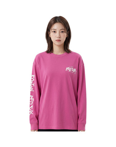 MLB 공용 스트릿 로고 오버핏 긴팔티 3ATSB1054-43PKN