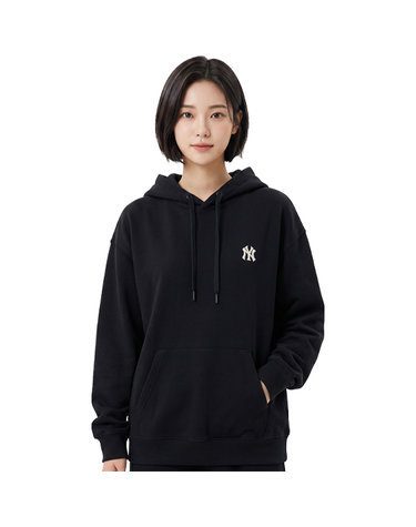 MLB 공용 베이직 스몰로고 후드티 3AHDB0154-50BKS