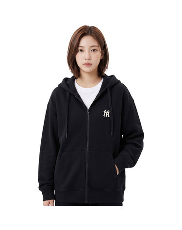 MLB 공용 미디움로고 후드집업 3ATRB0154-50BKS