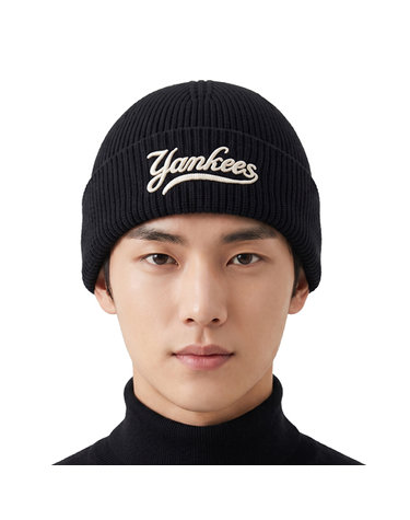 MLB 공용 컬시브 미드 비니 3ABNVM146-50BKS