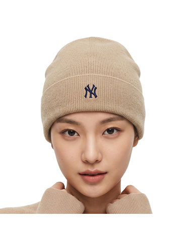 MLB 공용 나노 로고 노립 비니 3ABNB1456-50BGS