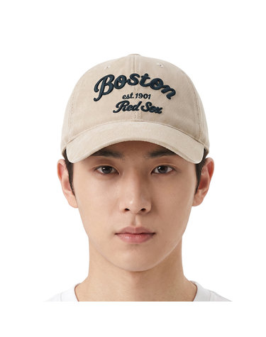 MLB 공용 레터링 소프트 볼캡 3ACPDS14N-43BGL