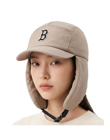 MLB 공용 커브 패딩 이어플랩 캡 3AWMP0156-43BGP