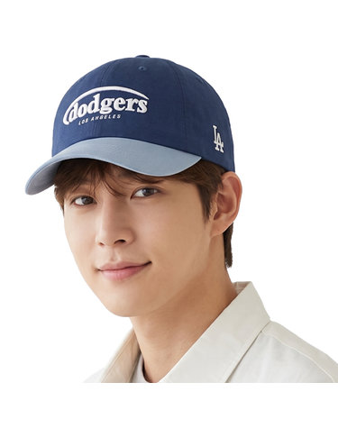 MLB 공용 젤리 배색 언스트럭쳐 볼캡  LA다저스 3ACPV325N-07NYL