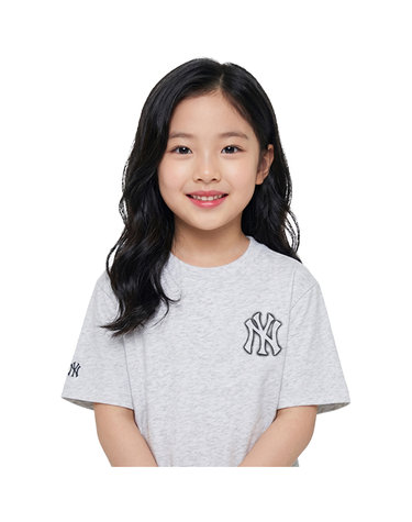 MLB 키즈 스트릿 빅로고 티셔츠 7ATSB1753-50MGL