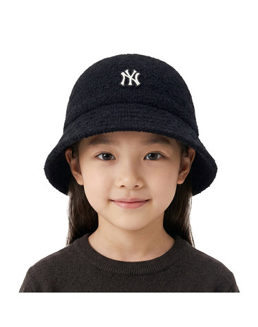 MLB 키즈 베이직 고착 돔햇 7AHTB024N-50BKS