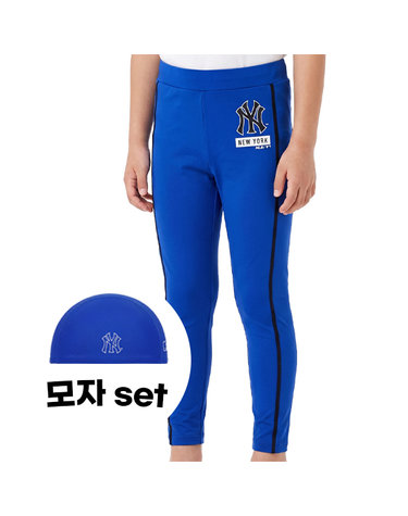 MLB 키즈 포인트 수영복 팬츠+수모 71SW62831-50U
