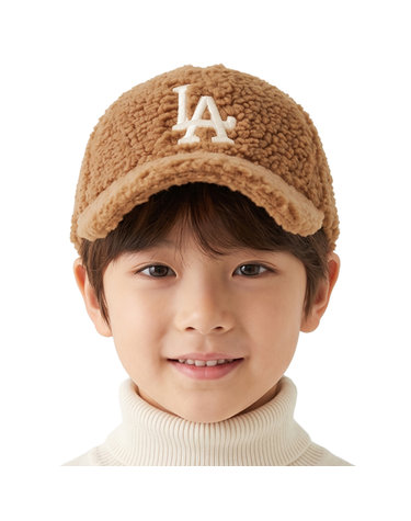 MLB 키즈 후리스 볼캡 7ACPF6116-07BRS