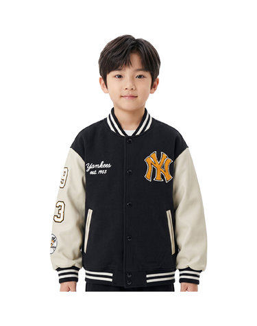 MLB 키즈 스포티브 와펜 바시티 패딩점퍼 7AJPV0151-50BKS