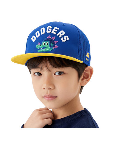 MLB 키즈 픽셀 키노 배색 스냅백 72CPN4111-07U