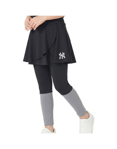 MLB 키즈 베이직 스포티브 치마레깅스 7FLGB0444-50BKS