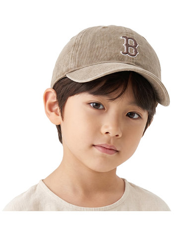 MLB 키즈 스톤 워싱 볼캡 7ACPB025N-43BRL