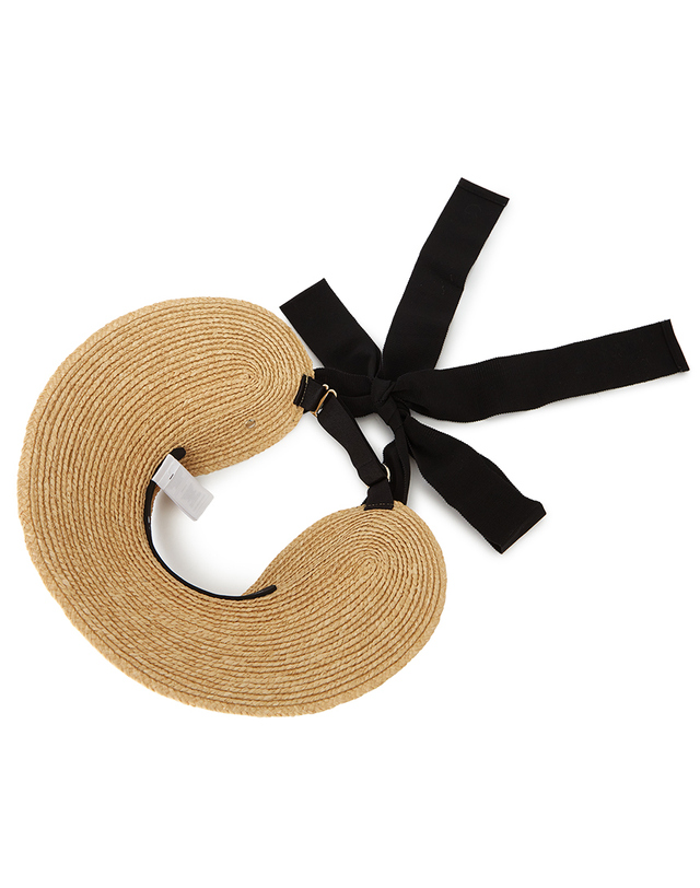 헬렌카민스키 헬렌카민스키 사비나 여성 바이저 HAT51251 NATURAL BLACK 착용컷