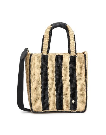 헬렌카민스키 나미 라피아 여성 토트백 BAG51902 NATURAL CHARCOAL
