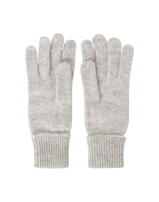 헬렌카민스키 헬렌카민스키 블레어 캐시미어 여성 장갑 GLV52145 LIGHT GREY 착용컷