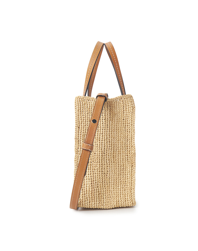 헬렌카민스키 헬렌카민스키 알레스 라피아 미니 여성 토트백 BAG52021 NATURAL 착용컷