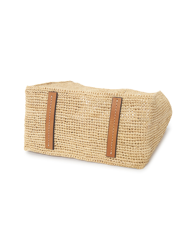 헬렌카민스키 헬렌카민스키 알레스 라피아 미니 여성 토트백 BAG52021 NATURAL 착용컷