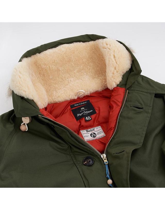 나이젤 카본 [나이젤 카본] FW25 남성 에베레스트 파카 NC AW25 OW005 OLIVE 착용컷