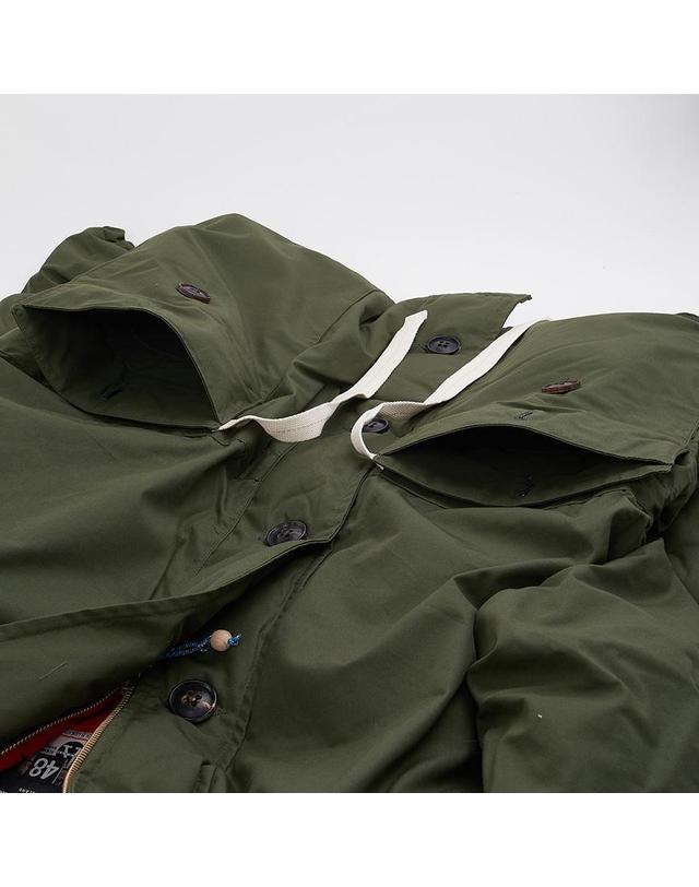 나이젤 카본 [나이젤 카본] FW25 남성 에베레스트 파카 NC AW25 OW005 OLIVE 착용컷