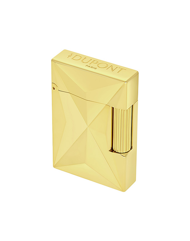 에스티듀퐁 에스.티. 듀퐁 파리스 [듀퐁] 24 파이어X 라인2 라이터 스몰 옐로골드 CA18611C 착용컷