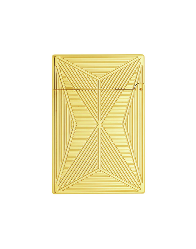 에스티듀퐁 에스.티. 듀퐁 파리스 [듀퐁] 24 파이어X 라인2 라이터 스몰 옐로골드 CA18611C 착용컷