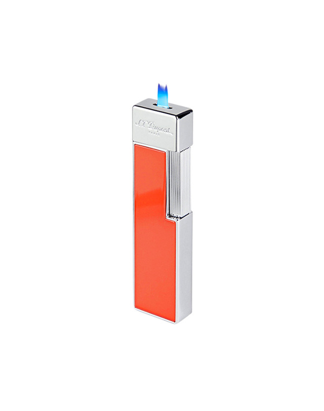 에스티듀퐁 에스.티. 듀퐁 파리스 [듀퐁] 24 트위기 라이터 코랄 래커/크롬 CA030011Z 착용컷