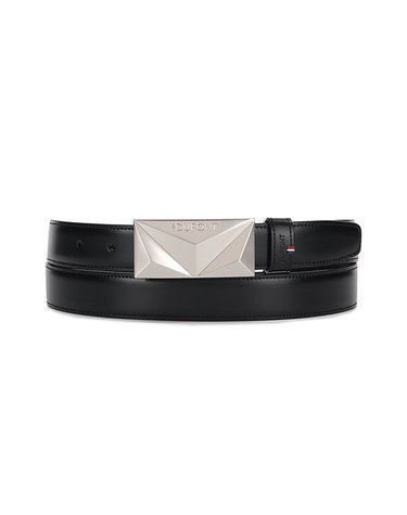 [듀퐁] 에이펙스 박스버클 브러쉬드 팔라듐 30MM 벨트 블랙 CJ9301000Z