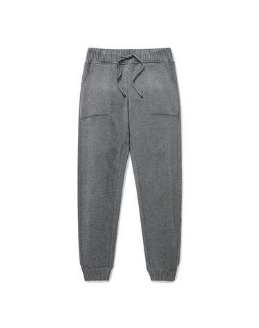 [브로이어] PANTALON 캐시미어 드로우스트링 조거 401 그레이 캐주얼 팬츠 RE4FMBAPT401R95